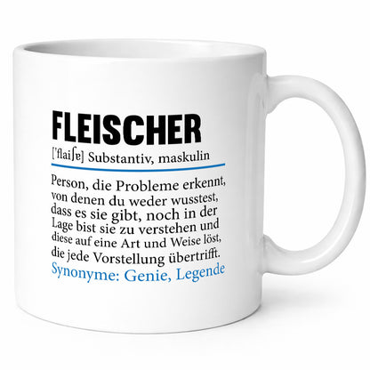 Fleischer | Spruch Beruf Schlachterei Humor lustiger Geschenk Arbeit Kollegen