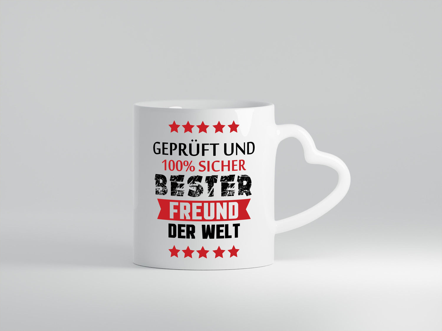 Geprüft &amp; Sicher bester Freund | Freundschaft lustiger Spruch Geschenk Humor