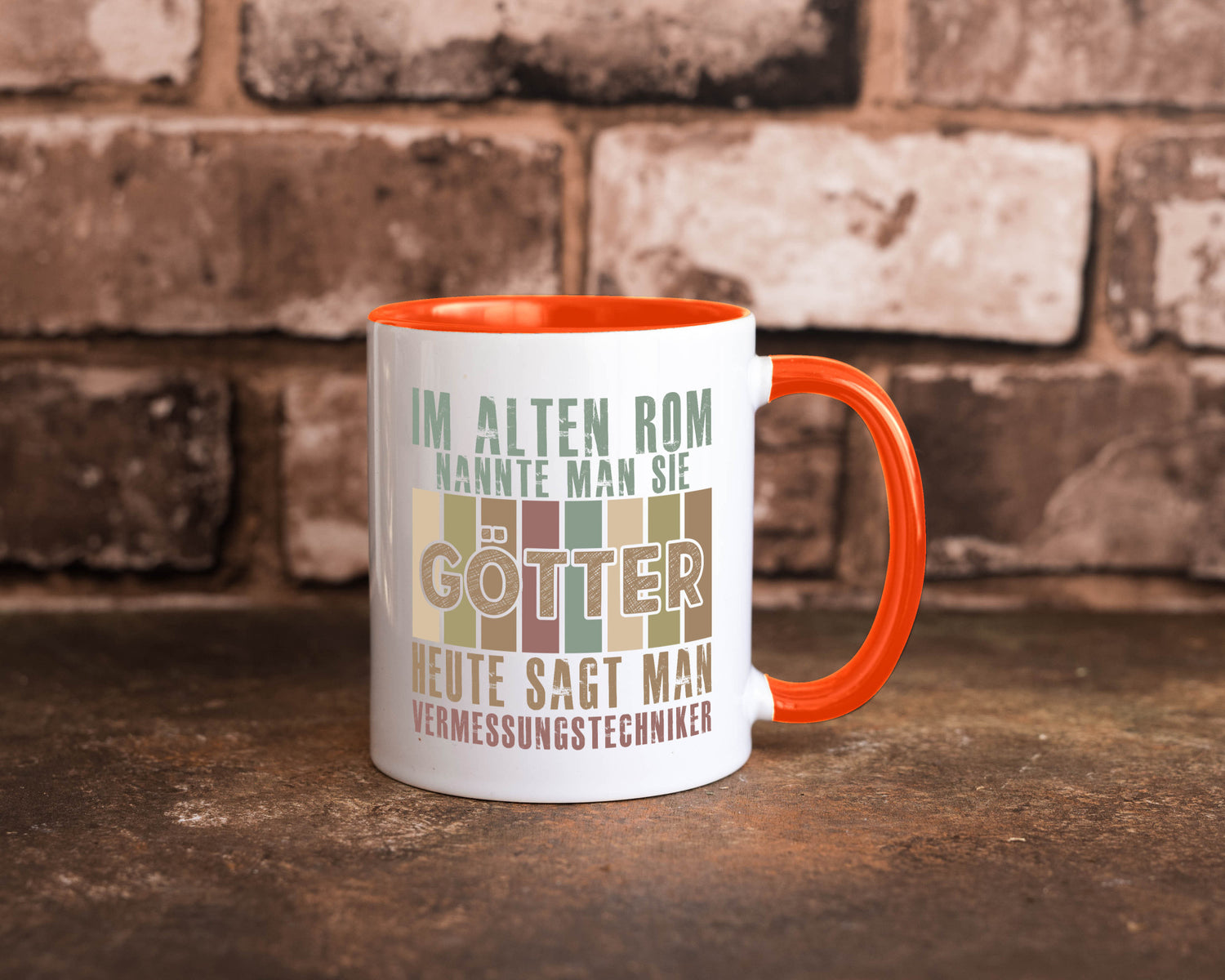 Heute sagt man: Vermessungstechniker | Techniker Geschenkidee Humor Tasse