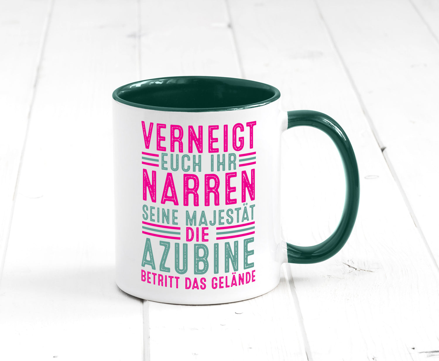 Verneigt euch: Azubine | Ausbildung Lehre Lehrling v2 lustiger Spruch Geschenk