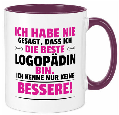 Die Beste Logopädin | Sprachtherapie Geschenk Humor Geschenkidee lustiger
