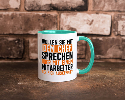 Wollen sie mit dem Chef Sprechen | Mitarbeiter Humor Arbeit Kollegen Büro