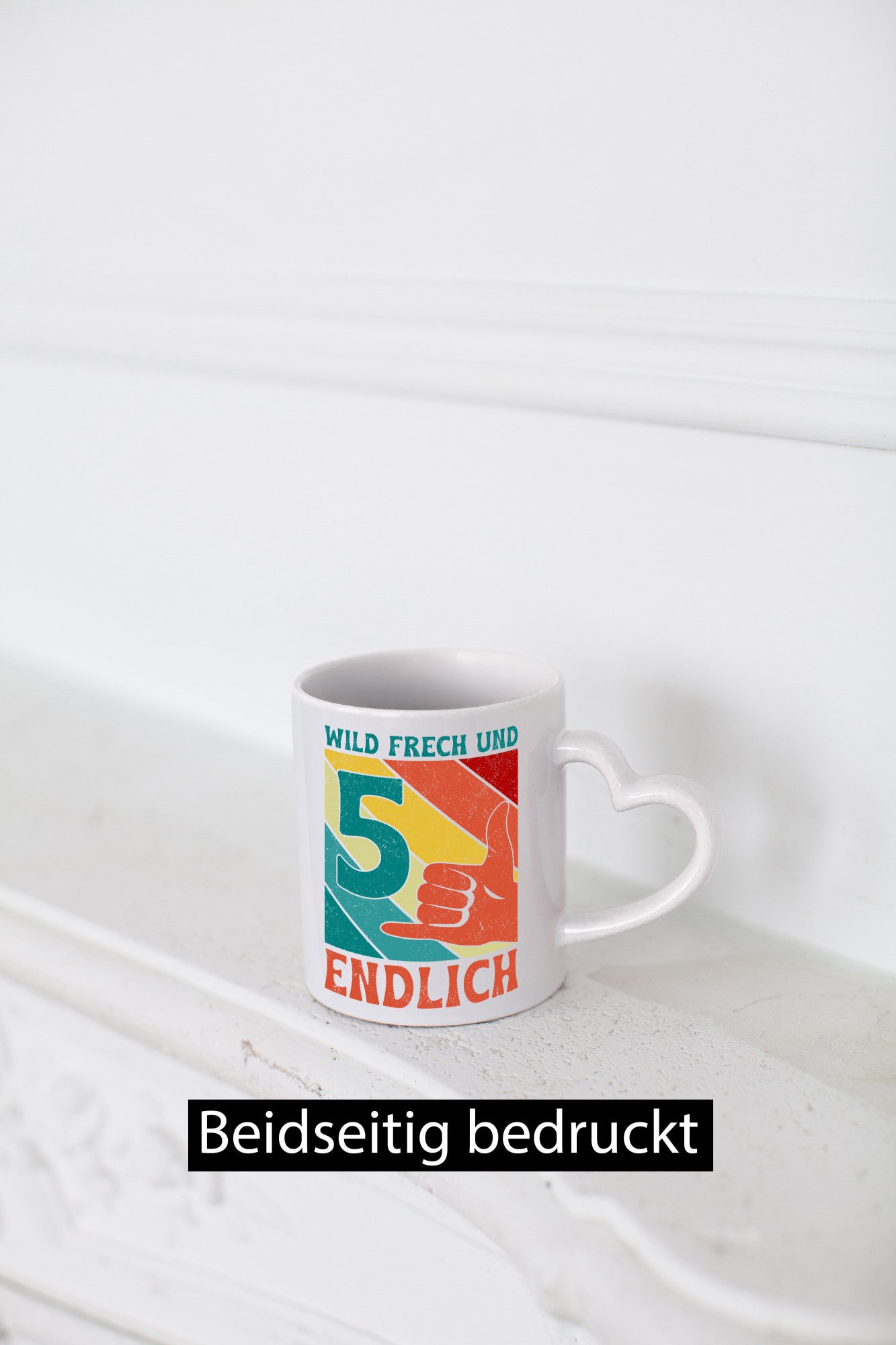 5. Geburtstag | 5 Jahre Wild und Frech Geschenk Geschenkidee lustiger Spruch