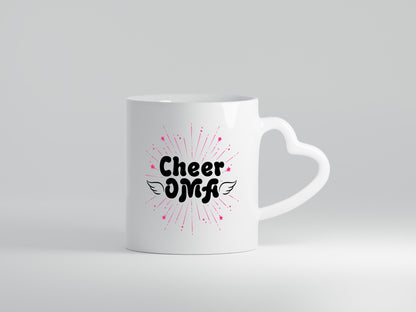 Cheer Oma | Beste Großmutter Geschenkidee Familie Humor Tasse