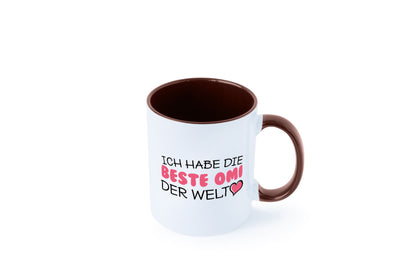 Beste Omi der Welt | Oma Tasse Geburtstag Muttertag lustig Familie Geschenkidee