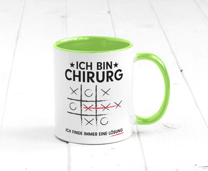 Lösung finden: Chirurg | Medizin Chirurgie v2 Geschenk Humor Geschenkidee