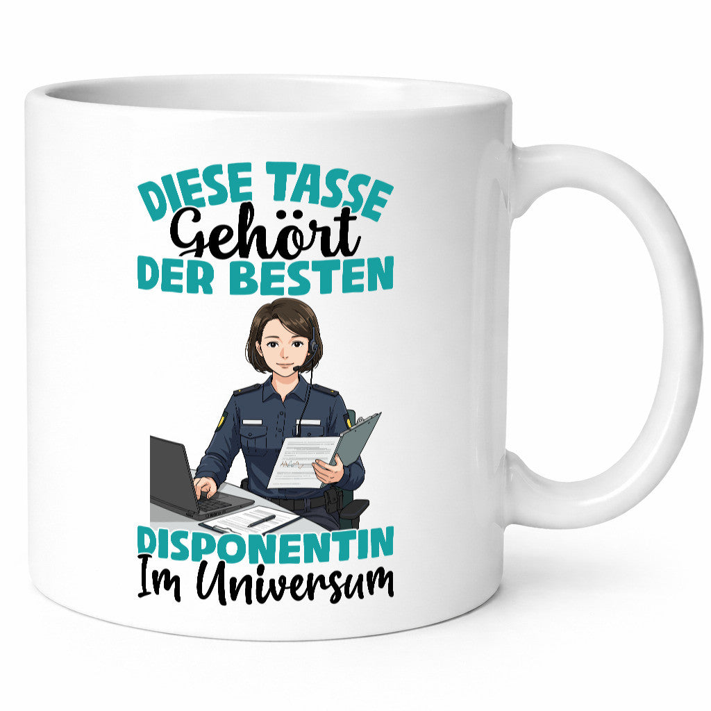 Im Universum: Disponentin | Zuteilerin Geschenk Humor Geschenkidee lustiger