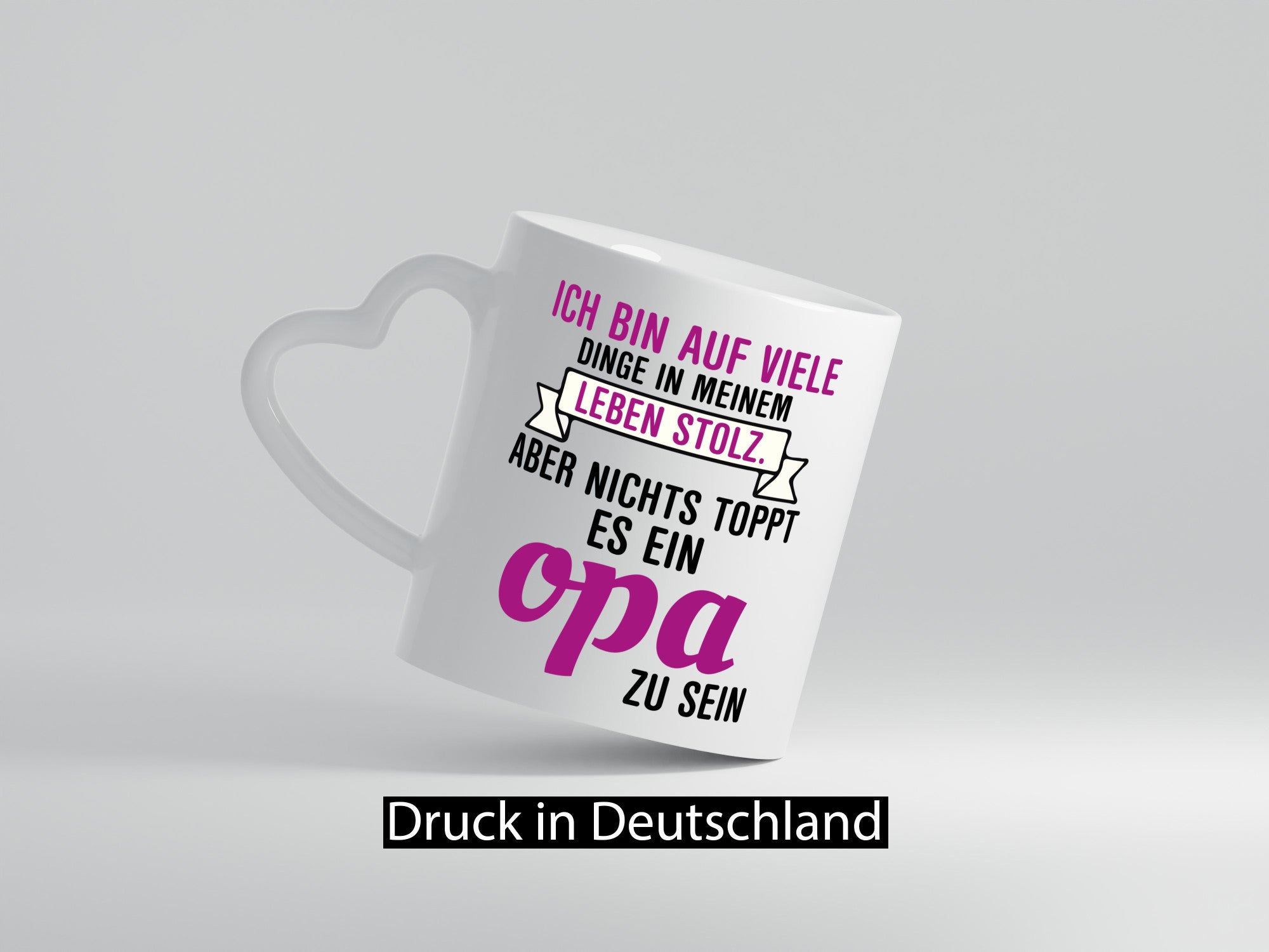 Opa Tasse | Stolzer Großvater Vatertag Enkelkinder Geschenk Familie