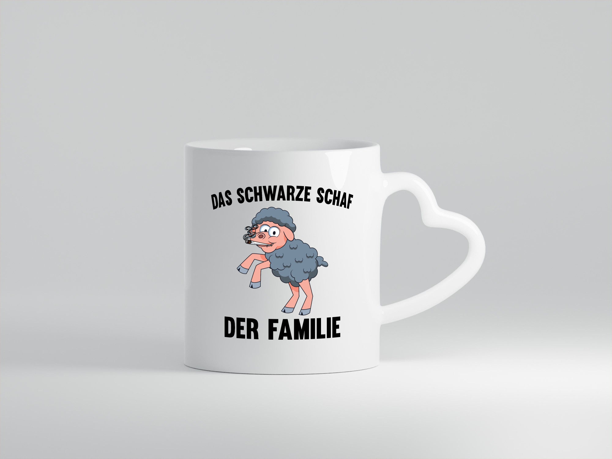 Das Schwarze Schaf der Familie | Böses Kind Ärger Humor Geschenkidee Tasse