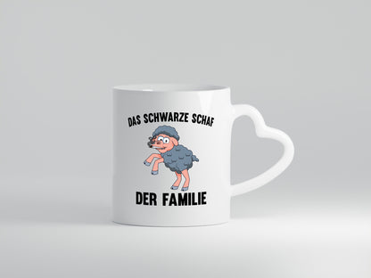 Das Schwarze Schaf der Familie | Böses Kind Ärger Humor Geschenkidee Tasse