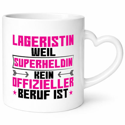 Superheldin Lageristin | Beruf Lager Arbeiterin Humor Arbeit Kollegen Büro
