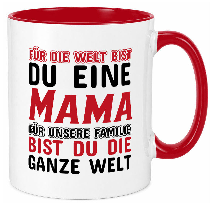 Beste mama der Welt lustiger Spruch Geschenk Familie Geschenkidee Tasse