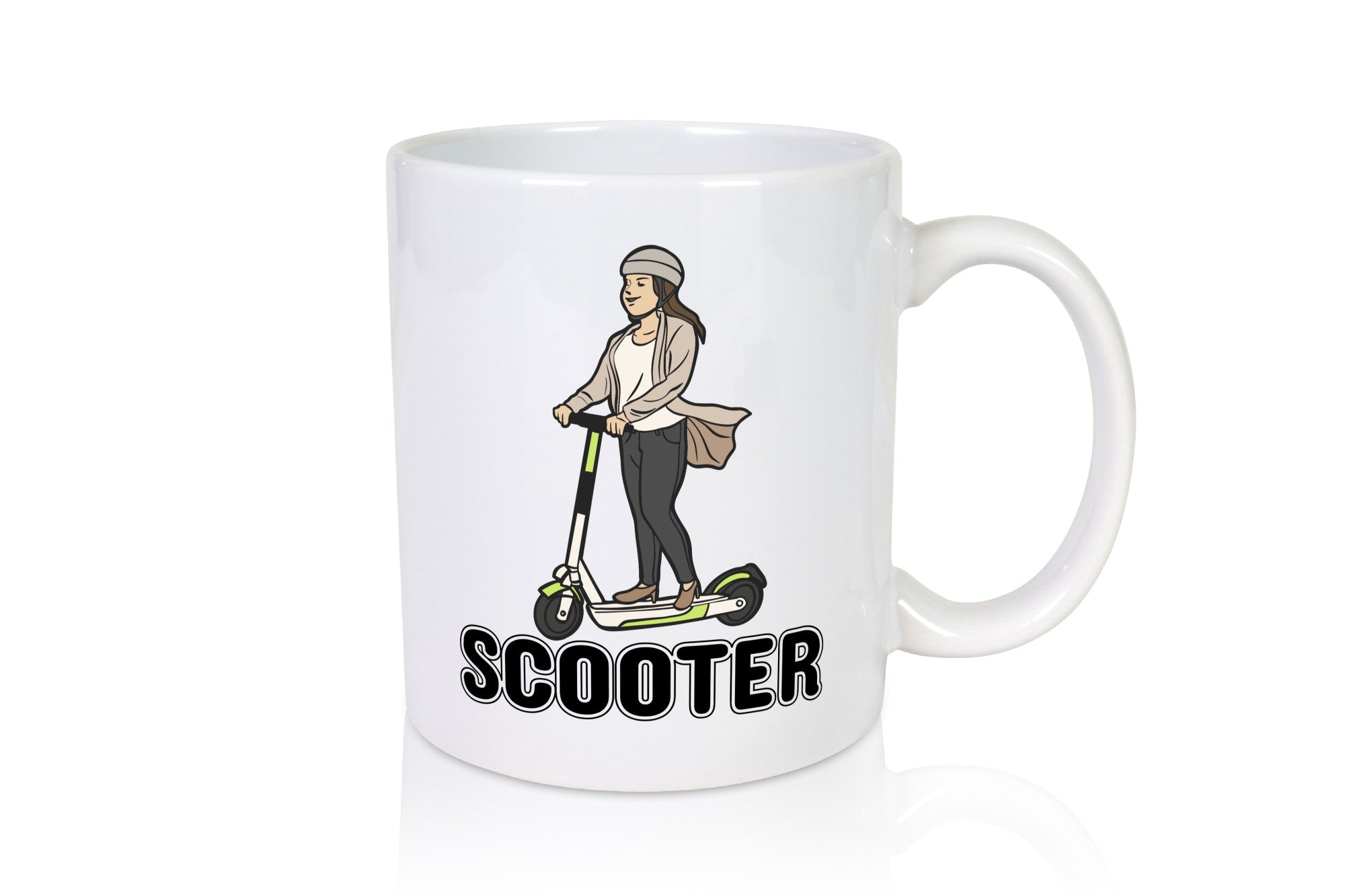 Scooter Tasse | Scooterfahrer Motiv Jungs Jungen lustig Humor Geschenkidee