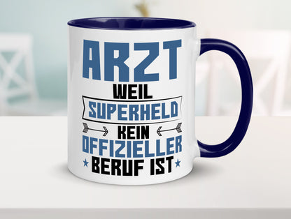 Superheld Arzt | Medizin Doktor Facharzt Geschenk Humor Geschenkidee lustiger