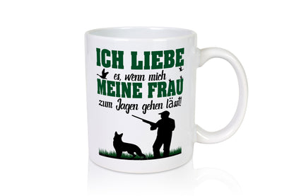 Ich liebe es wenn meine Frau mich Jagen lässt | Jäger Geschenk Humor