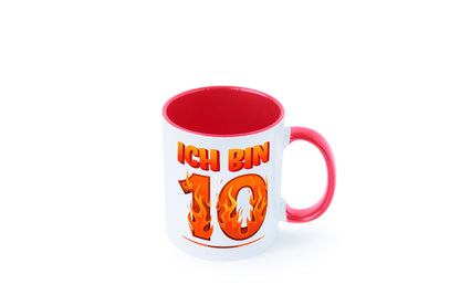 10. Geburtstag | 10 Jahre Drache lustiger Spruch Geschenk Geschenkidee Tasse