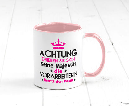 Seine Majestät Vorarbeiterin | Kollegin Teamleiter lustig Arbeit Kollegen Büro