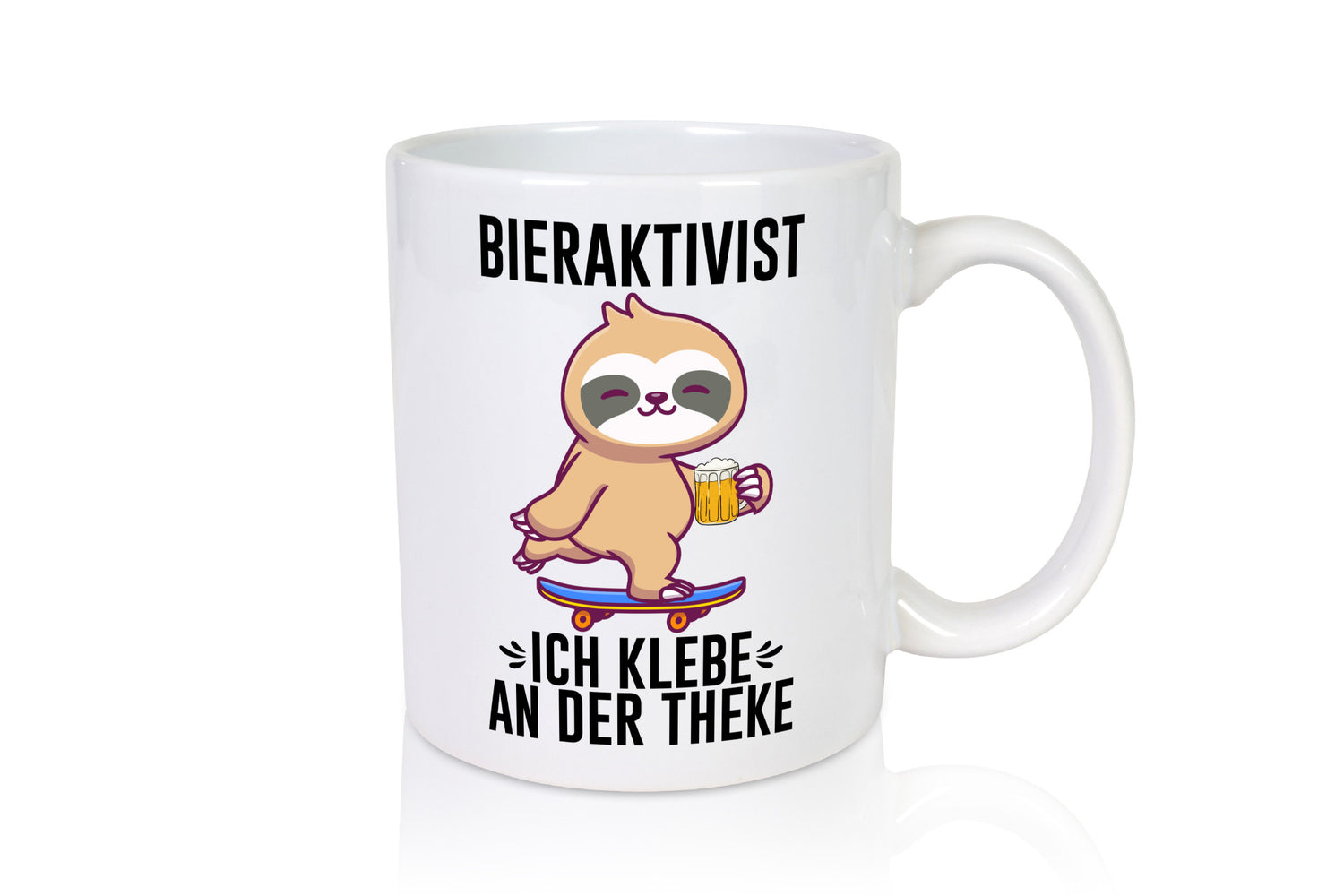 Bieraktivist | Ich Klebe an der Theke Sauf Spruch lustiger Geschenk Humor