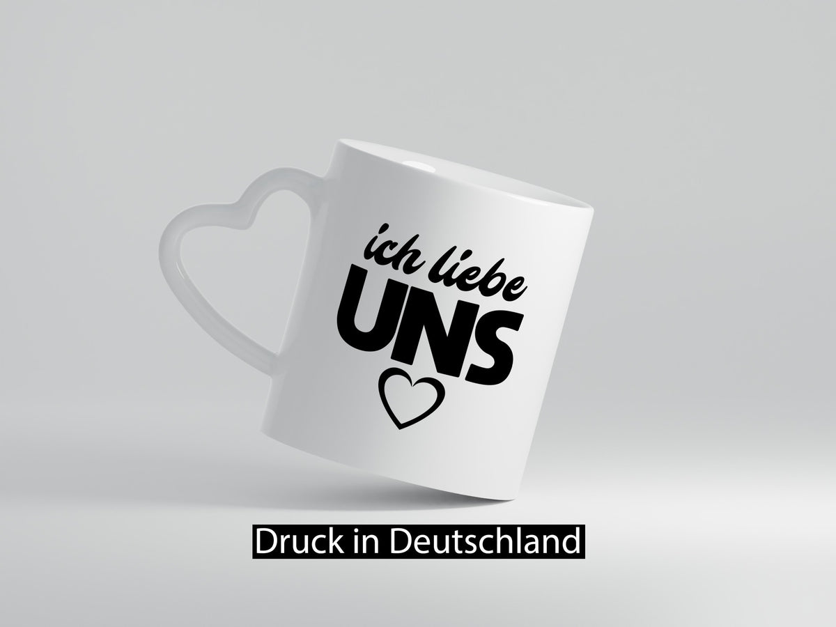 Ich liebe uns | Paar Beziehung Geschenkidee Humor Tasse