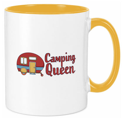 Camping Queen | Wohnanhänger Geschenk Humor Geschenkidee lustiger Spruch Tasse