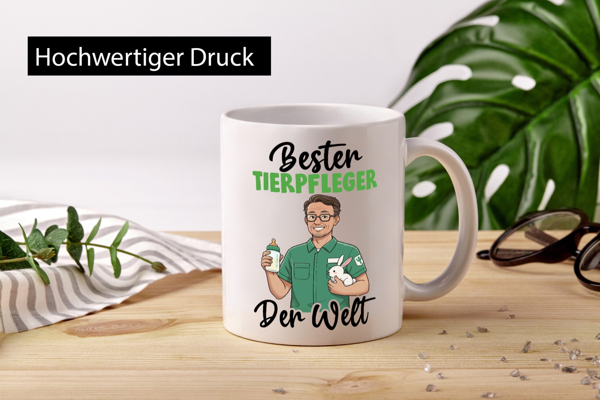 Bester Tierpfleger | Pflegeberuf Tierheim v2 Geschenkidee Arbeit Kollegen Büro