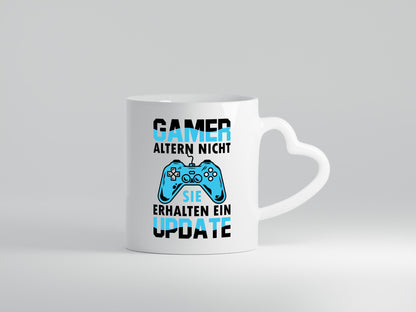 Gamer altern nicht | Controller Geschenk Humor Geschenkidee lustiger Spruch