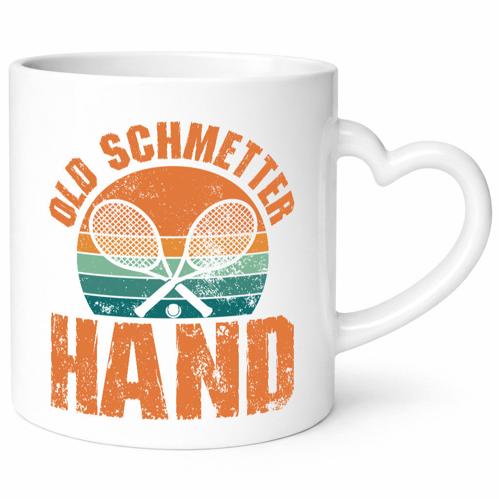 Old Schmetter Hand | Tennis Spieler Sport Geschenkidee Humor Tasse