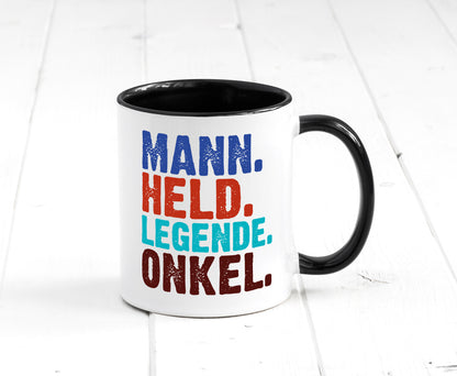 Legende Onkel | Männer Tasse Patenonkel Humor Mann lustig Geschenkidee Geschenk