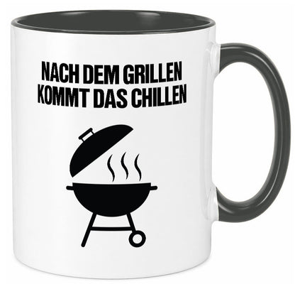 Nach dem Grillen kommt das Chillen | Grillmeister Party Geschenk Humor