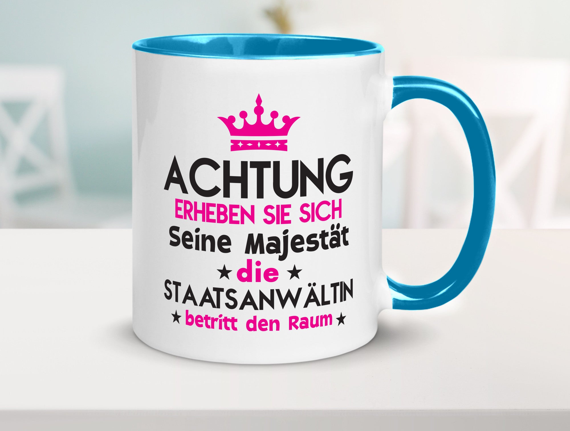 Seine Majestät Staatsanwältin | Anwältin lustiger Spruch Geschenk Humor