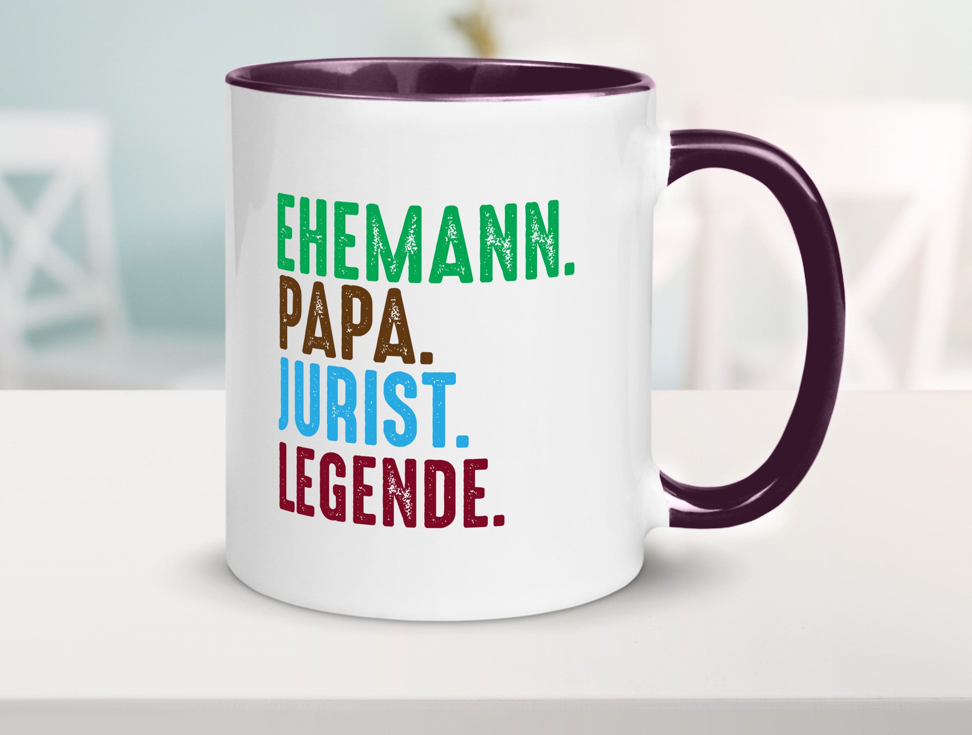 Ehemann Mama Jurist Legende | Anwalt Jura lustig Familie Geschenkidee Geschenk