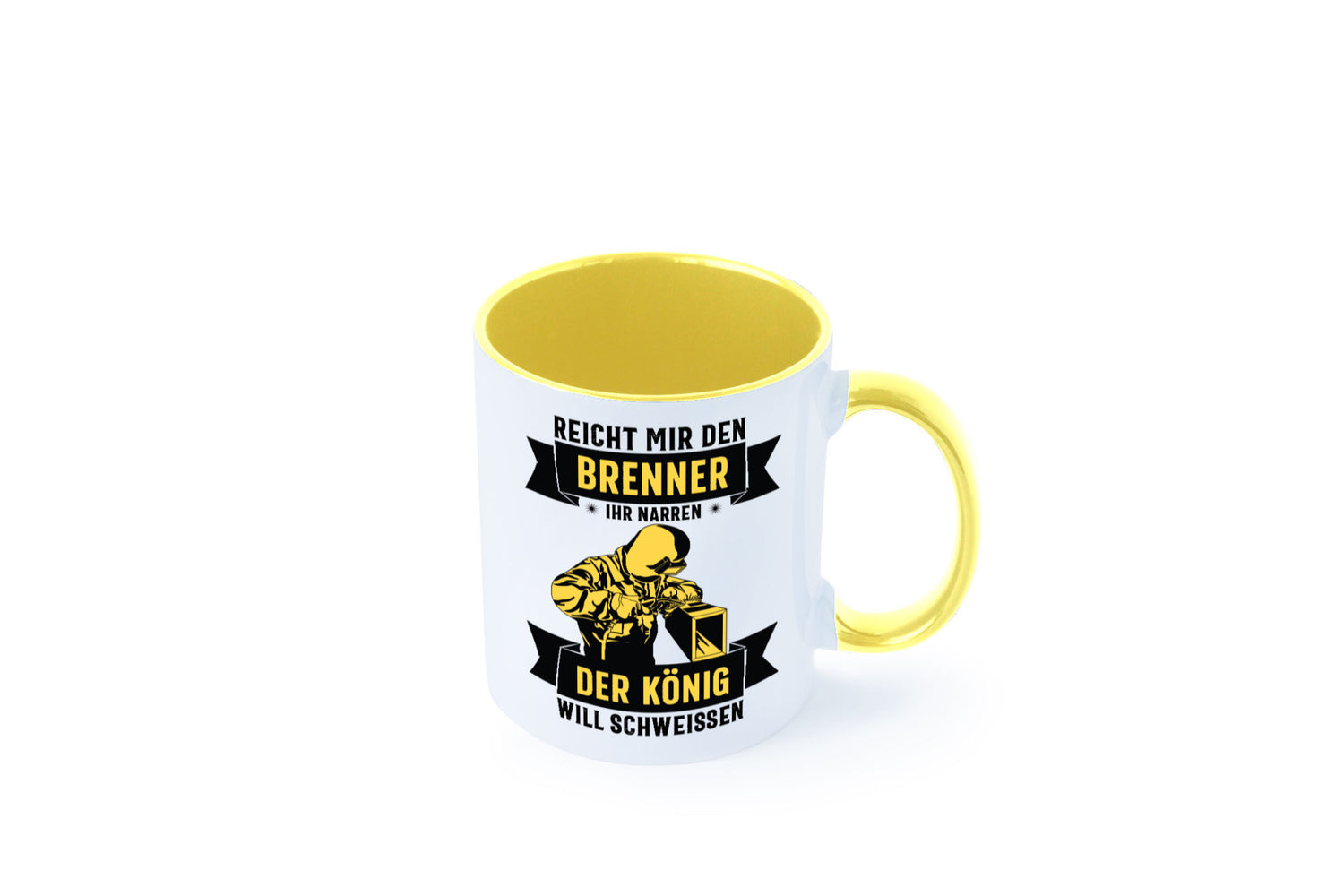 König will schweissen | Schweisser Sterne lustiger Spruch Geschenk Humor