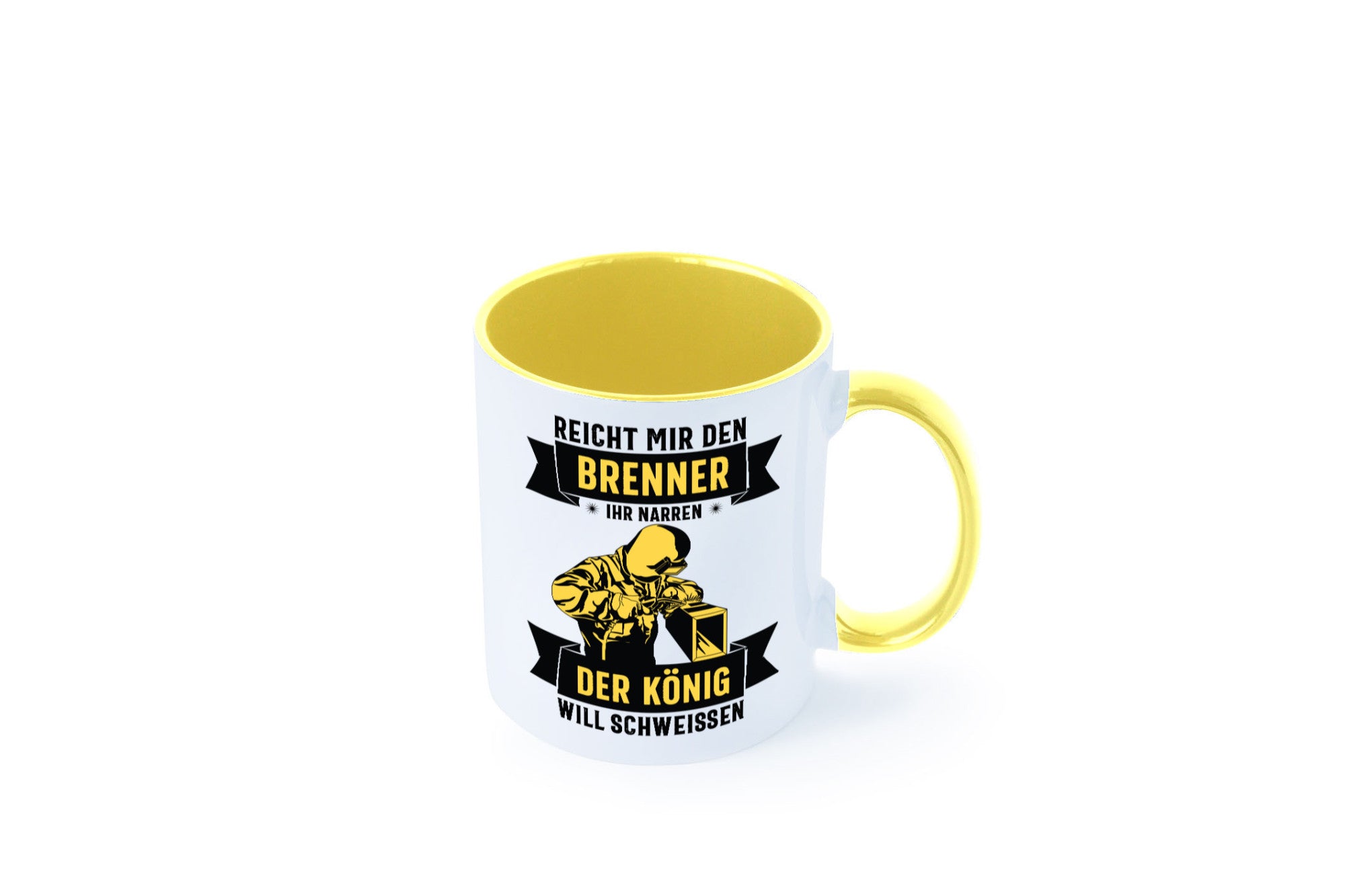 König will schweissen | Schweisser Sterne lustiger Spruch Geschenk Humor