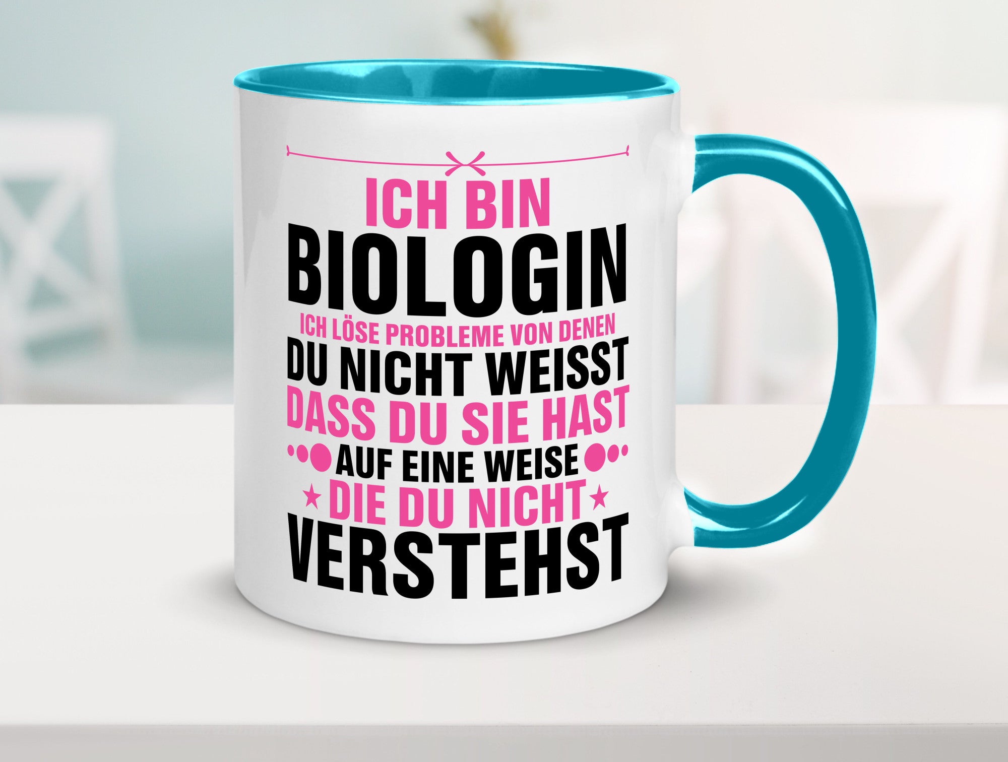 Löse Probleme: Biologin | Biologie Naturforscherin lustig Humor Geschenkidee