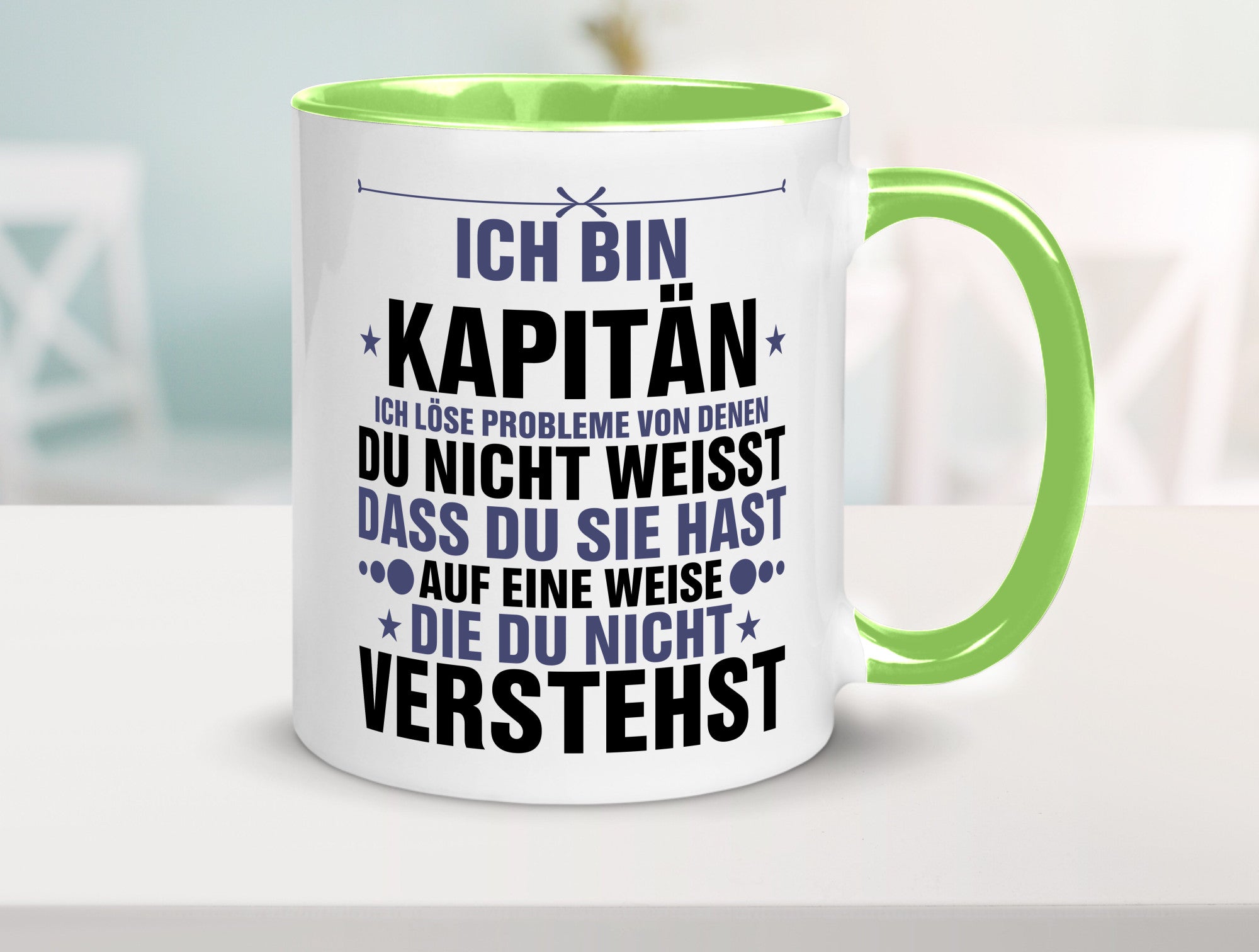 Löse Probleme: Kapitän | Schiffskapitän Schiff v2 Geschenk Humor Geschenkidee