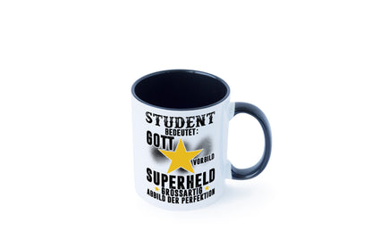 Bedeutung von Student | Universität Uni Studium Geschenkidee Humor Tasse