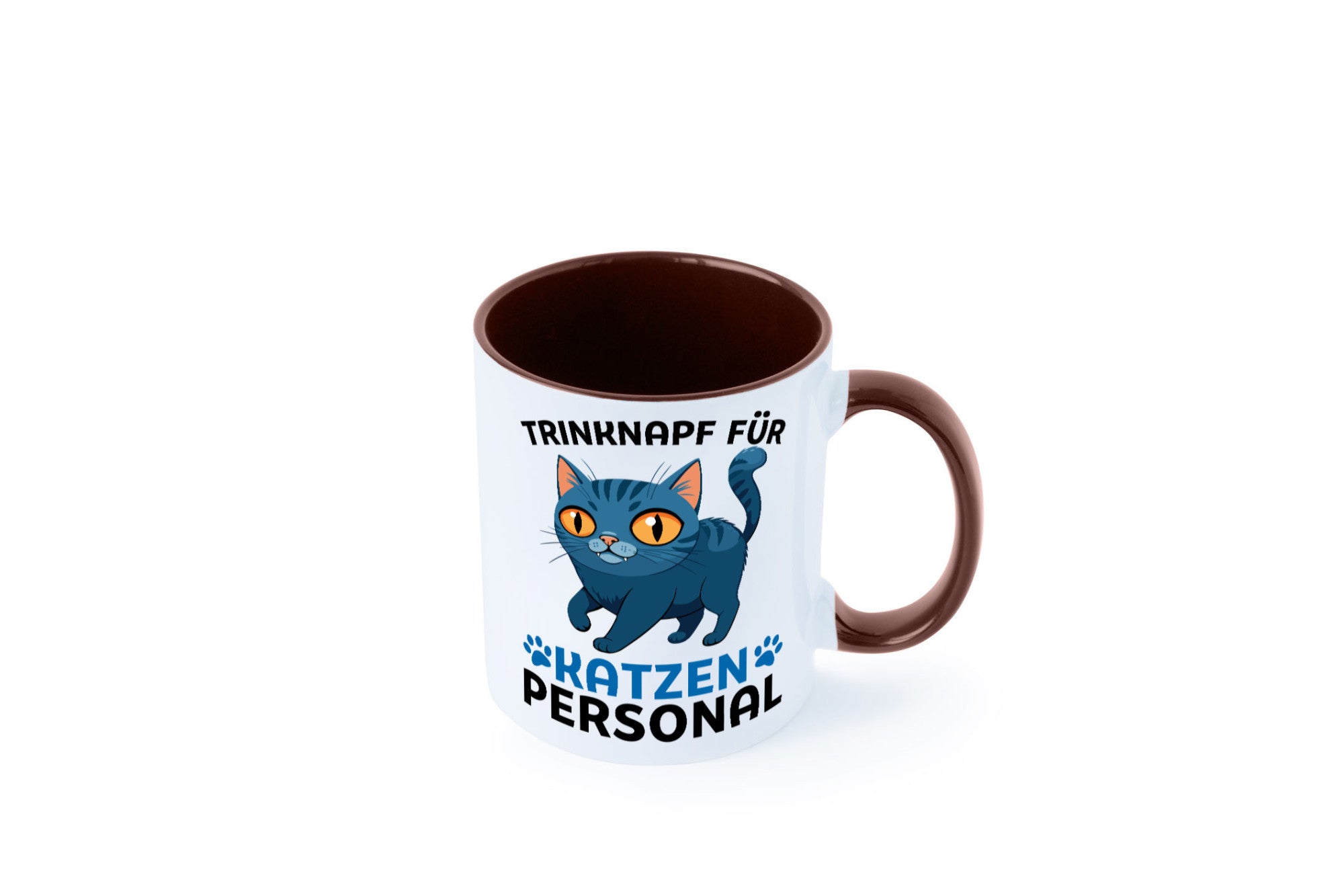 Katzen Personal | Katzenbesitzer Tasse Katze Humor vl2 Tierliebhaber