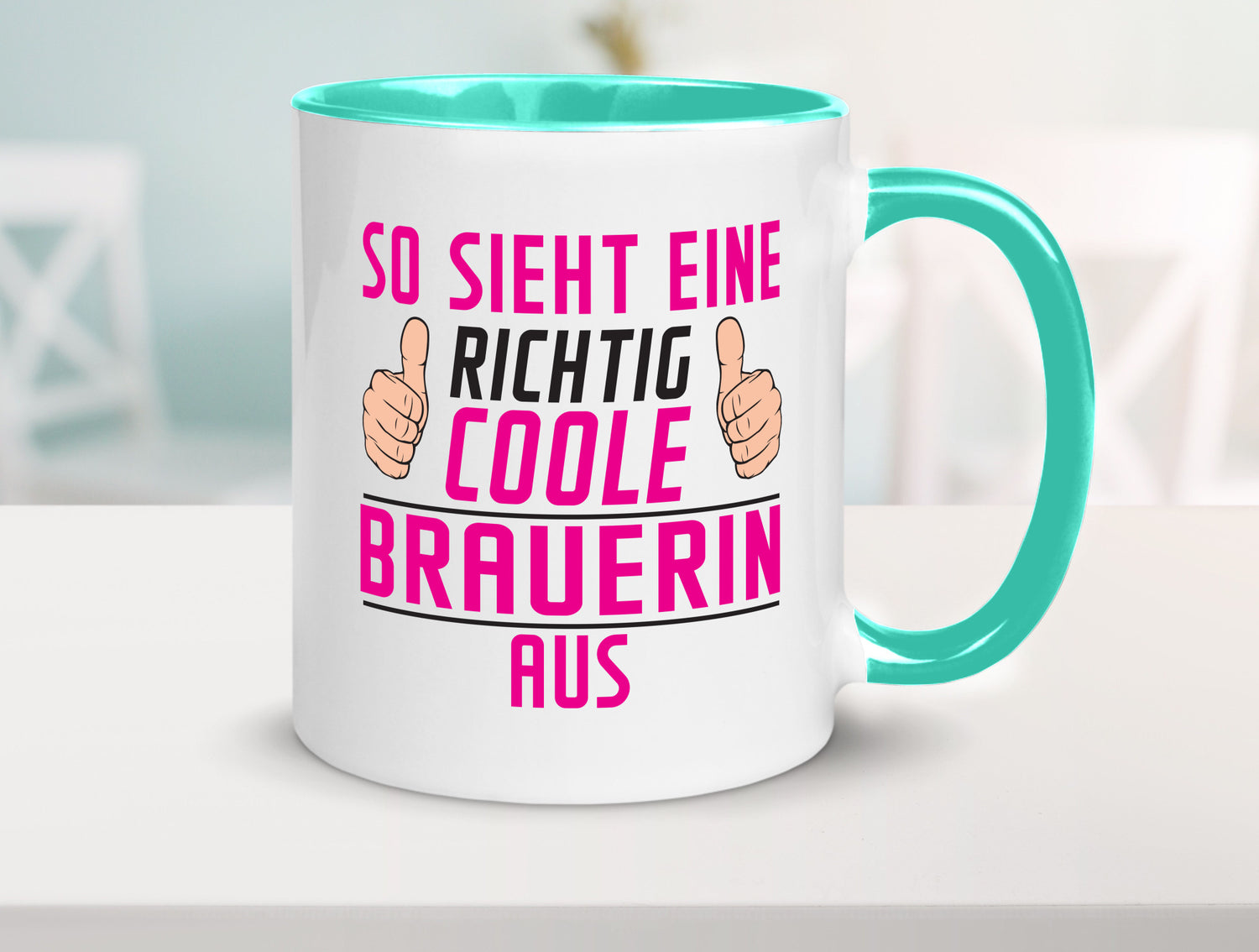 Richtig Coole Brauerin | Bier Brauerei Geschenk Humor Geschenkidee lustiger