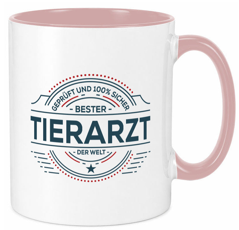 Geprüft und sicher: Tierarzt | Tiermedizin Mediziner Humor Tierliebhaber