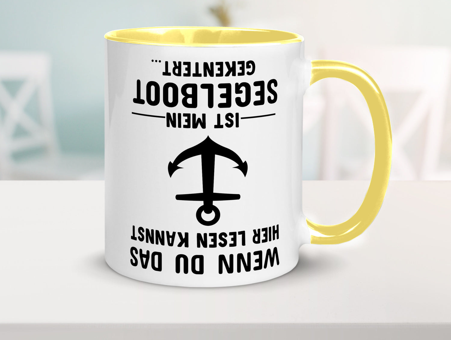 Segler Tasse | Segelboot Humor Kapitän Spruch Witz Geschenkidee