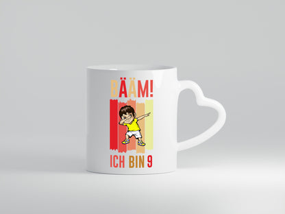 9. Geburtstag | 9 Jahre Bääm ich bin Geschenk Geschenkidee lustiger Spruch Tasse