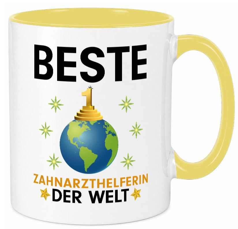 Welt Beste Zahnarzthelferin | Zahnmedizin Geschenk Humor Geschenkidee lustiger Tasse