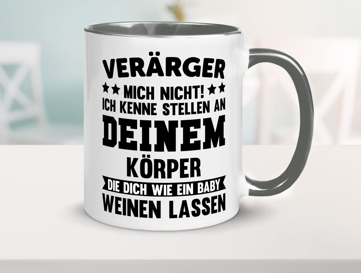 Ärger mich nicht ich kenne stellen da tut es weh. | Rache Geschenk Humor