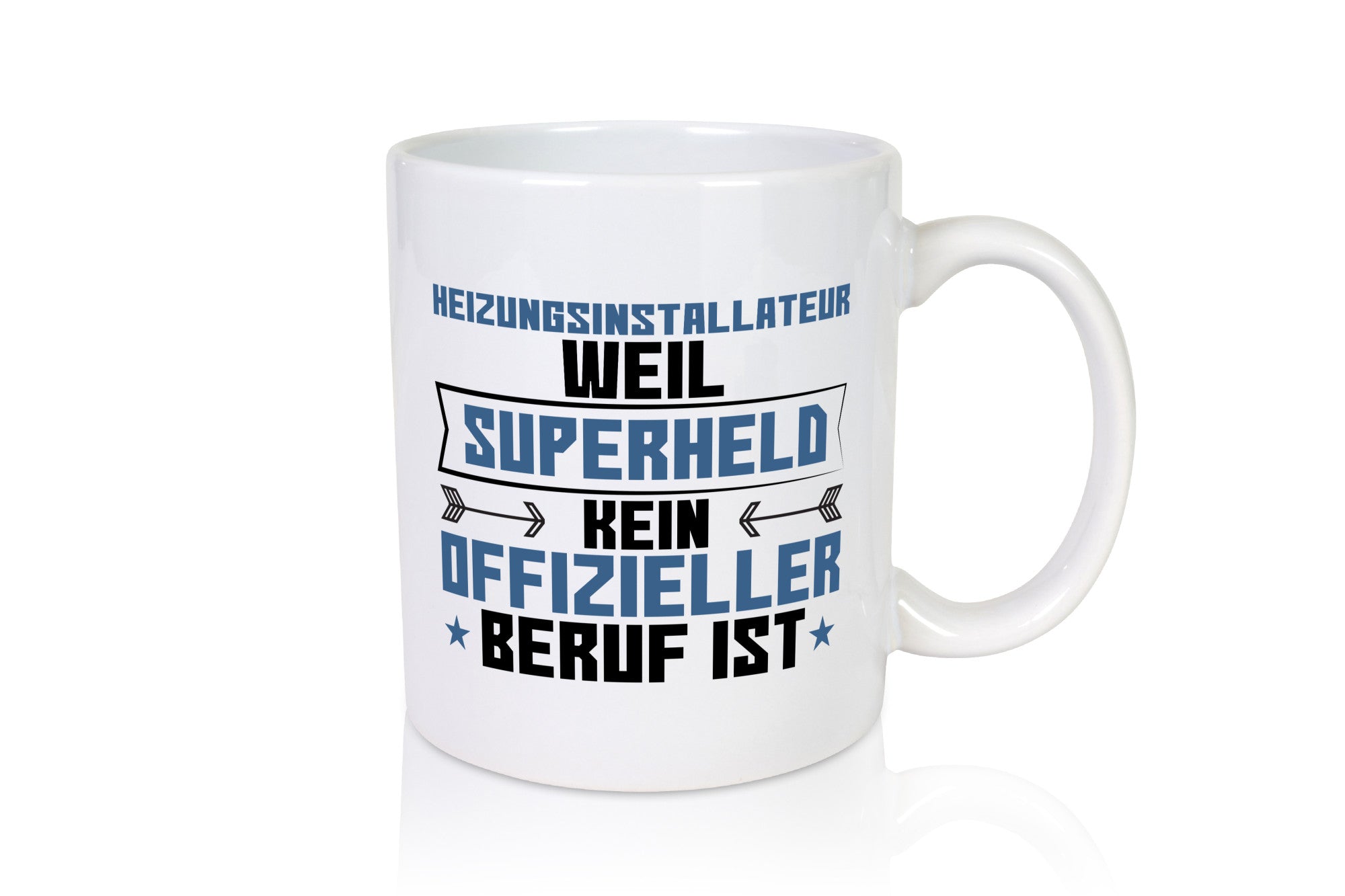 Superheld Heizungsinstallateur | Hotel lustig Humor Geschenkidee Geschenk Tasse