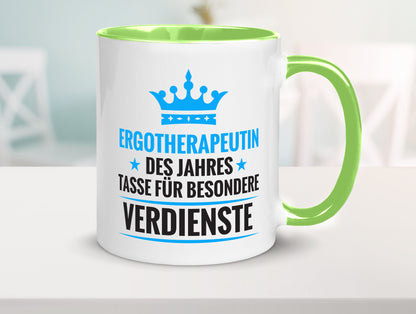 Besonderer Verdienst: Ergotherapeutin | Ergotherapie lustig Humor Geschenkidee