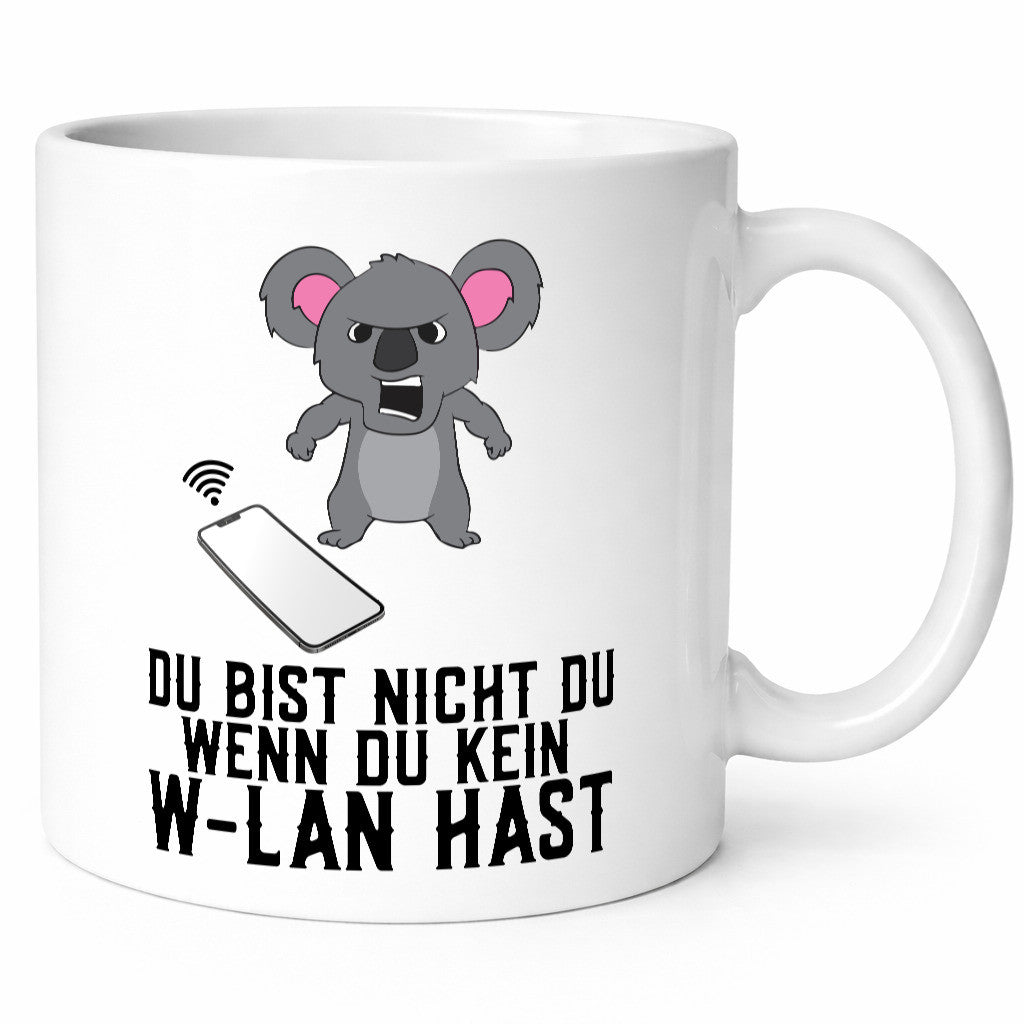 Du bist nicht | wütender Bär WLAN Computer Nerd Geschenkidee Humor Tasse