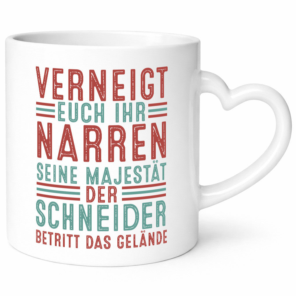 Verneigt euch: Schneider | Beruf Schneiderei Geschenk Arbeit Kollegen Büro