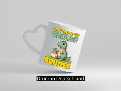 Ich werde großer Bruder | Dinosaurier Big Brother lustig Humor Geschenkidee