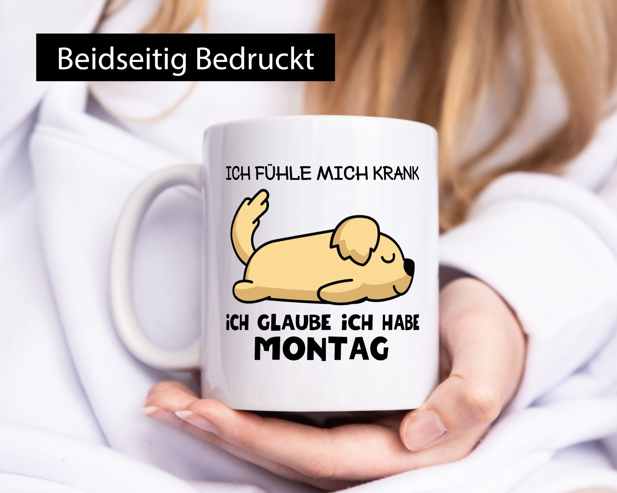 Ich fühle mich Krank | Montag Morgenmuffel Wochenstart lustig Humor