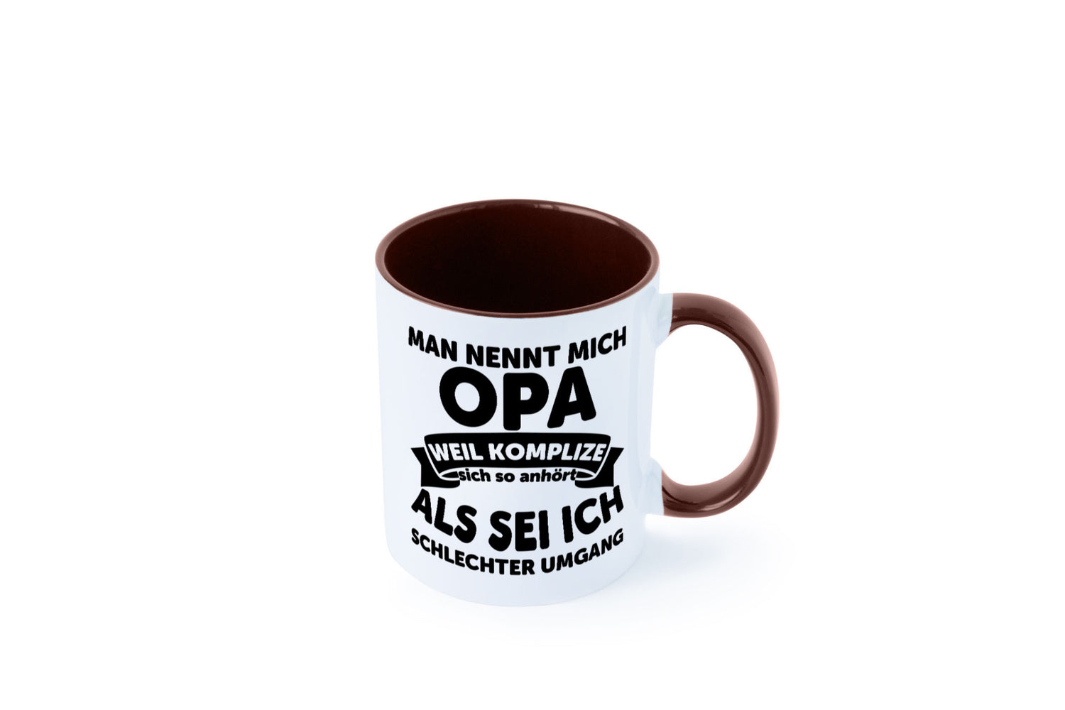 Nenn mich Opa, Komplize schlechter Umgang | Opa Witz Geschenk Familie